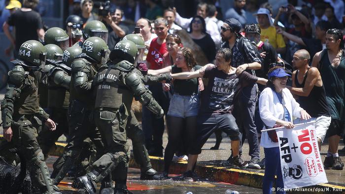 Anger rising over Chile`s private pensions